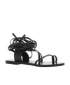 Manebi Manebí Open-toe Ankle Strap Sandals In Black