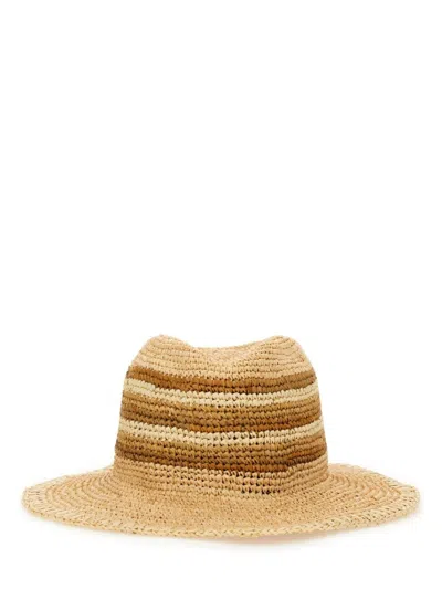 Manebi Panama" Hat In Brown