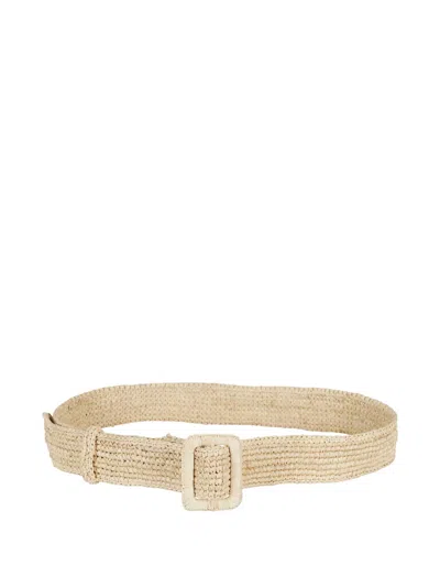 Manebi Raffia Belt