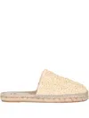 Manebi Raffia Woven Espadrilles