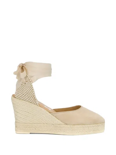 Manebi Ribbon Woven Espadrilles In Multi