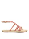 Manebi Manebí Sandal Rope In Orange