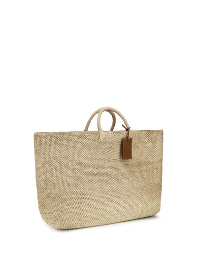 Manebi Saona Tote Bag In Beige