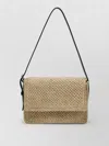Manebi Shoulder Bag Adjustable Strap Woven Texture
