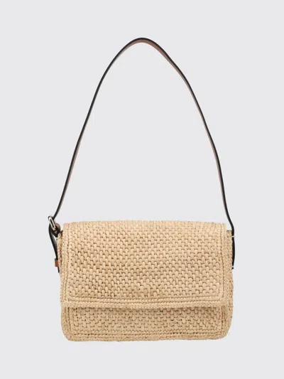 MANEBI MANEBI SHOULDER BAG WOMAN COLOR BEIGE,I79444022