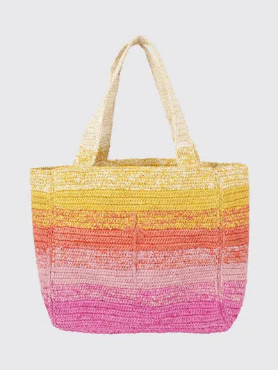 Manebi Shoulder Bag Woman Color Orange In Multi