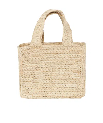 Manebi Handbag Woman Color Beige In Brown
