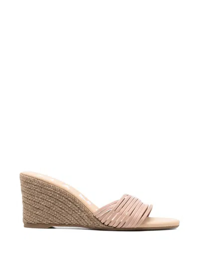 Manebi Strappy Sandals In Neutral