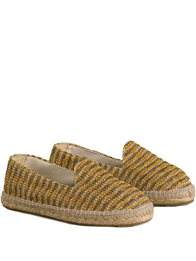 Manebi Striped Espadrille Shoes