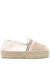 Manebi Manebí Double Sole Espadrilles Shoes In 中性色