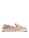 Manebi Manebí Hamptons Suede Espadrilles In Grey