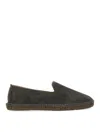 Manebi Espadrille In Suede In Grey