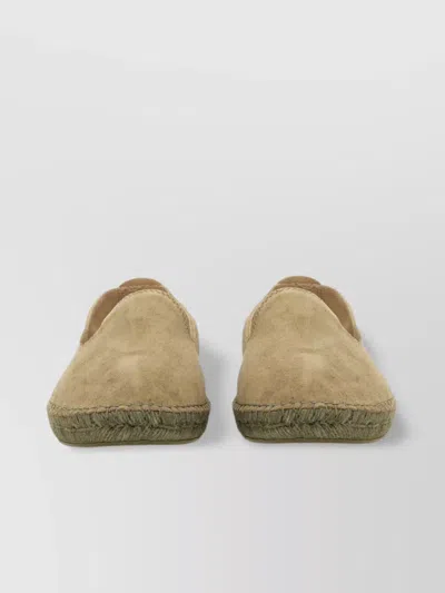 MANEBI SUEDE ROUND TOE ESPADRILLES