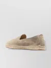 Manebi Suede Round Toe Jute Sole Espadrilles