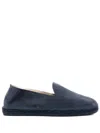 Manebi Hamptons Espadrilles In Blue Suede In Blue