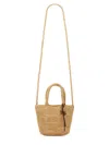 Manebi Sunset Micro Bag In Beige