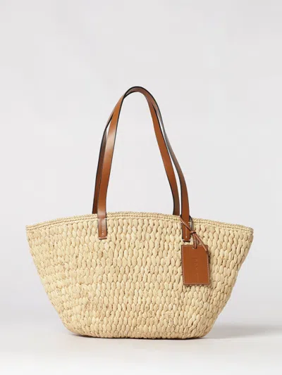 Manebi Tote Bag Woman Color Beige In Nude