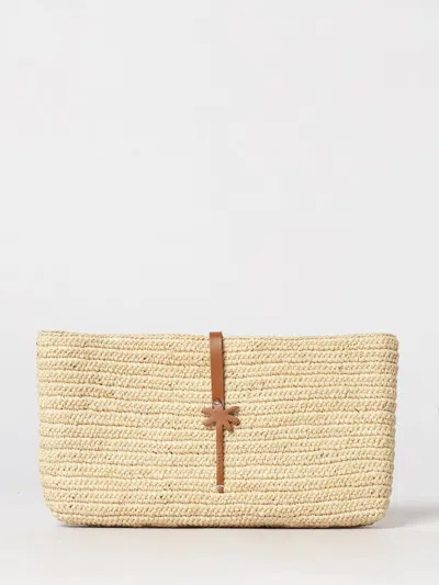 Manebi Tote Bag Woman Color Beige In Pattern