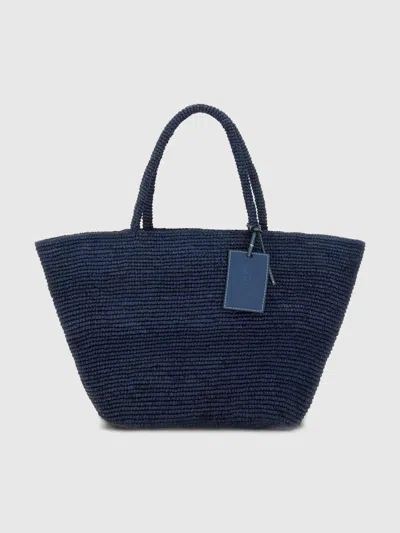 Manebi Tote Bags  Woman Color Blue
