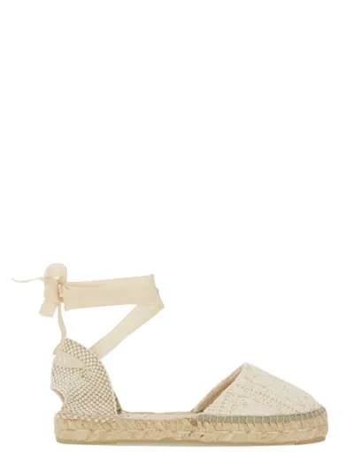 Manebi Valencian Espadrille In Neutral