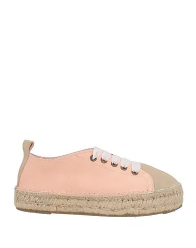Manebi Manebí Woman Sneakers Light Pink Size 8 Leather