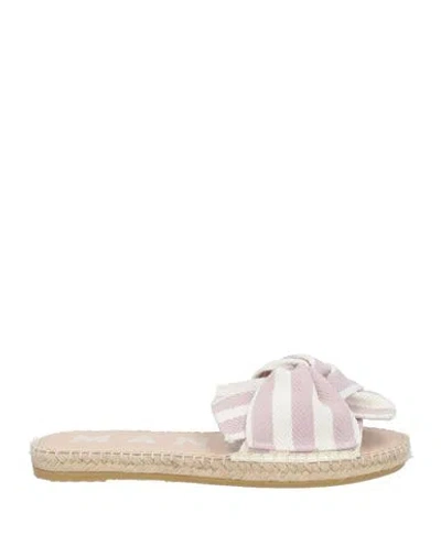 Manebi Manebí Woman Espadrilles Lilac Size 7 Textile Fibers In Purple