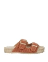 Manebi Yucatan Raffia Espadrilles In Red