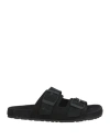 Manebi Manebí Woman Sandals Black Size 7 Leather