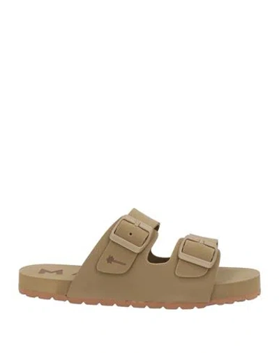 Manebi Manebí Woman Sandals Military Green Size 7 Rubber