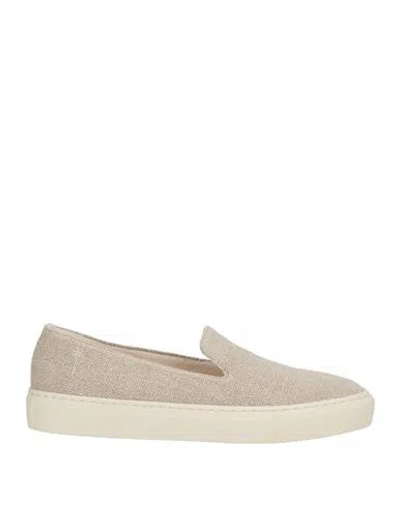Manebi Manebí Woman Sneakers Beige Size 8 Organic Hemp In Neutral