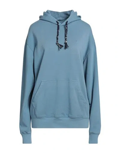 Manebi Manebí Woman Sweatshirt Pastel Blue Size L Cotton