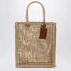 Manebi Rectangular Tote In Raffia