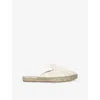 Manebi Womens Bone La Havana Crochet Espadrilles Eur 38/5 Uk