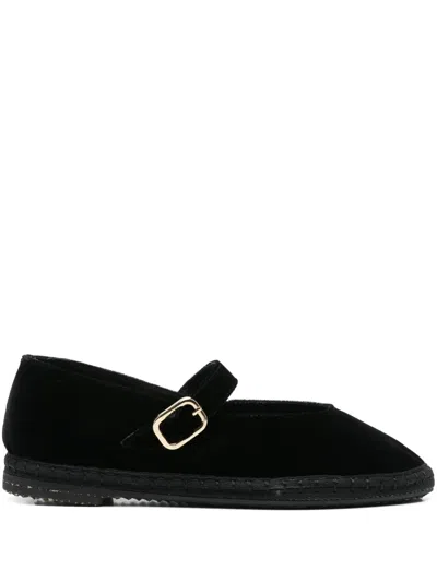 Manebi X Alex Rivière Studio Ella Ballet Flats In 黑色