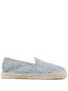 Manebi Yucatan Woven Jute Sole Espadrilles