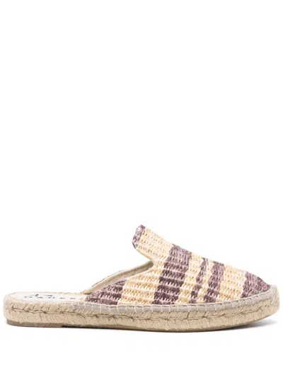 Manebi Yucatán Flat Espadrilles In Neutrals