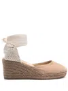 Manebi Hamptons 75mm Wedge Espadrilles