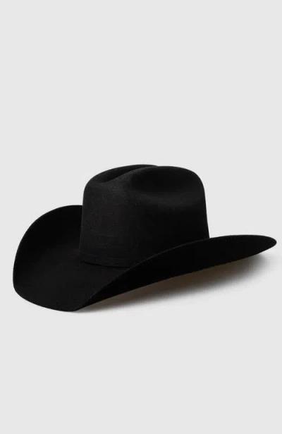 Manela Bronco Premier Cowboy Hat In Black