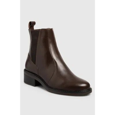 Manela Lulum  Side Zip Bootie In Black