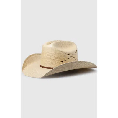 Manela Mirage Bangora Western Hat In Brown