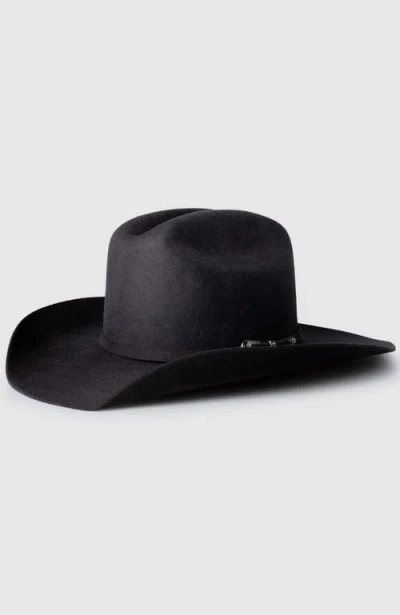 Manela The London Fog Premier Cowboy Hat In Black