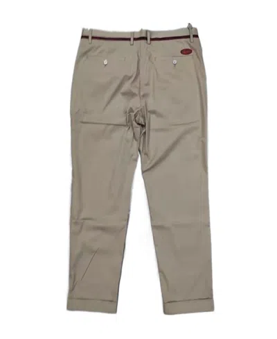Mangano Multi-pocket Casual Pants In Nude