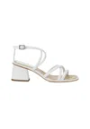 Mangará Atelier Bromelia Women's Sandals - Block Women's Heel In White