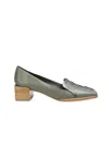 Mangará Atelier Handcrafted Leather Loafers - Timeless Style & Everyday Women's Comfort In Green