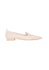 Mangará Atelier Leather Ballerinas Butia - Women's Pointed-toe Flat Women's Shoes In White