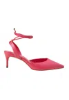 Mangará Atelier Pink Goat Leather Pointed Toe Heels - Elegant Women's Women's Pumps In Pink
