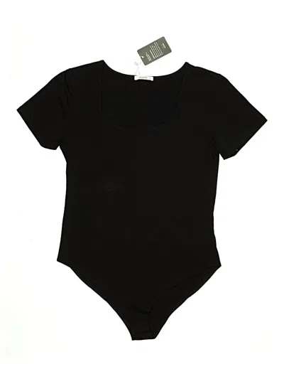 Pre-owned Mangdiup Bodysuit In Black