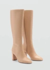 Mango Boots Medium Brown In Medium Brown