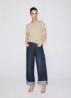 Mango 100% Cotton T-shirt In Neutral