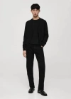 Mango Sammy Cropped Carrot-fit Jeans In Multi